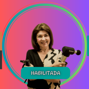 A fotografia do perfil de Adriana Diniz